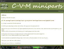 Tablet Screenshot of c-v-m.nl